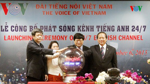 Anuncian oficialmente nacimiento del Canal de inglés 24/7 de La Voz de Vietnam